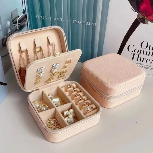Beige Jewelry Organizer