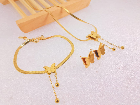 Butterfly Jewelry Set
