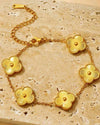 Golden Clover Bracelet