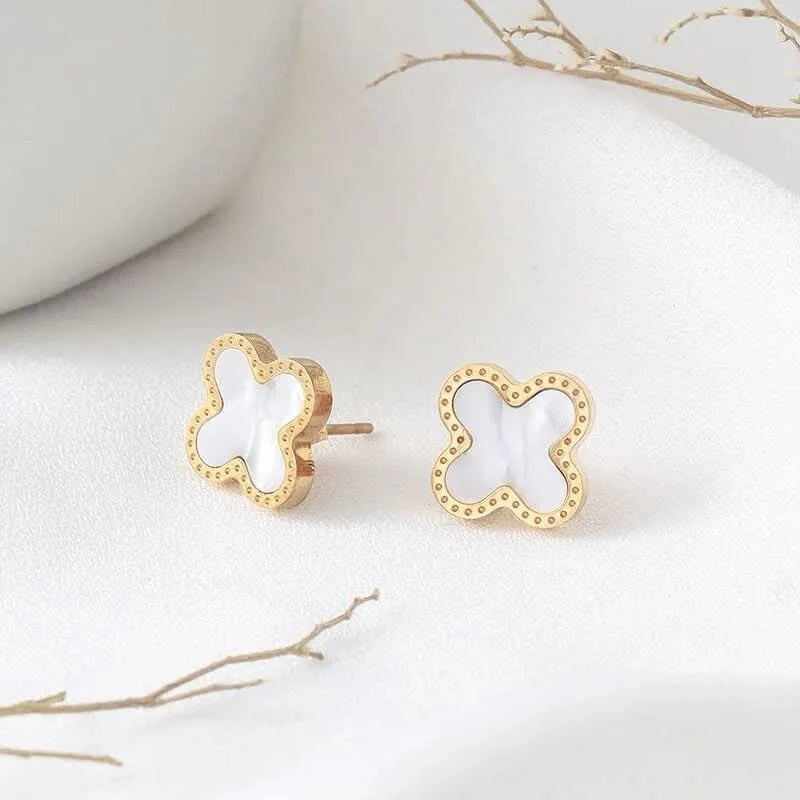 Four Leaf Clover Earrings
