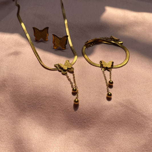 Butterfly Jewelry Set