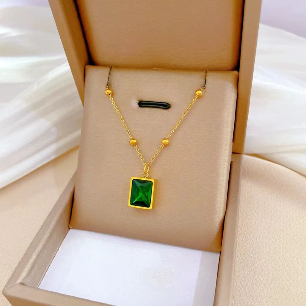 Emerald Pendant