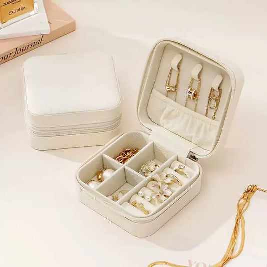 Beige Jewelry Organizer