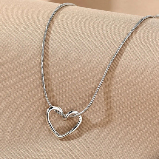 Transparent Heart Necklace