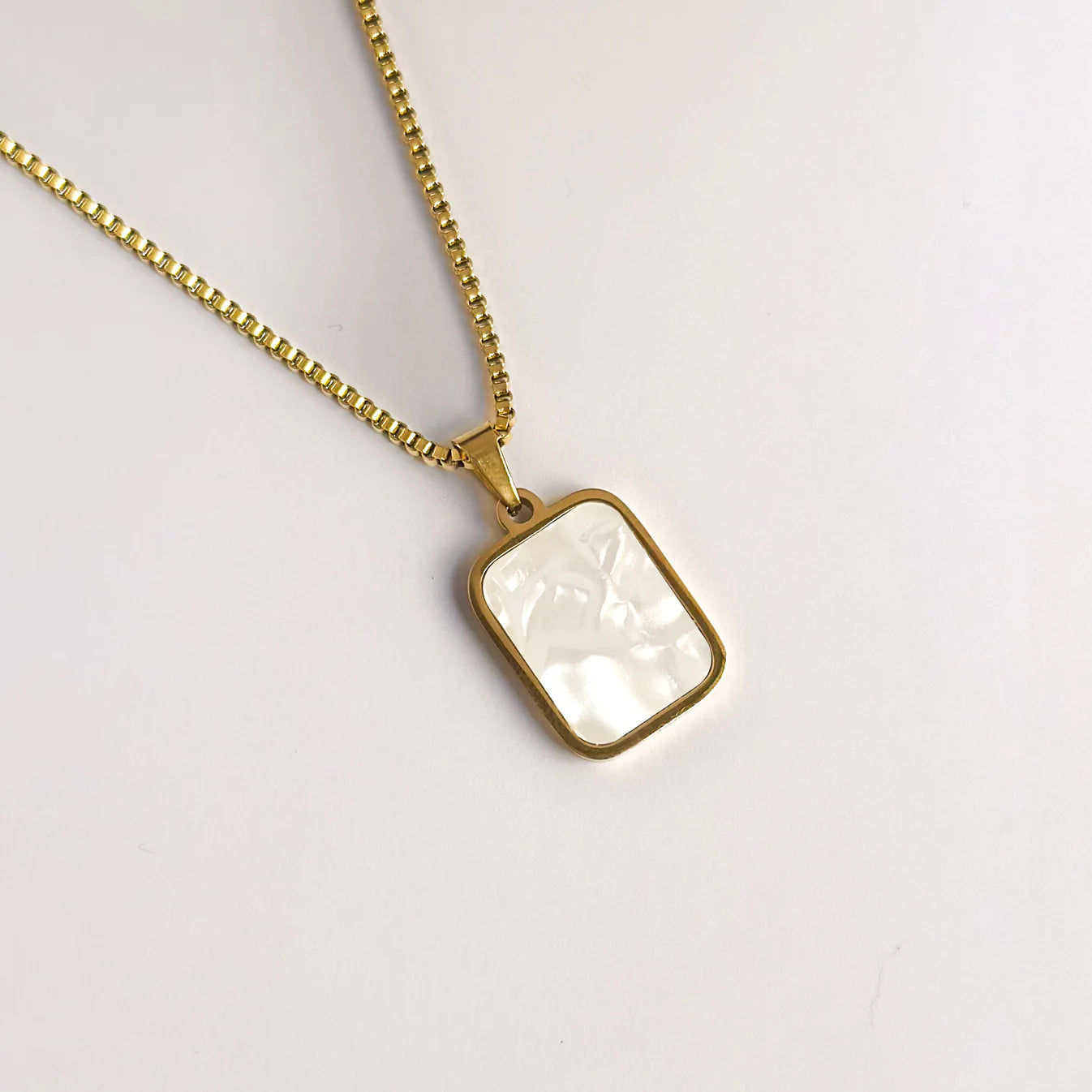 Black & White Marble Pendant