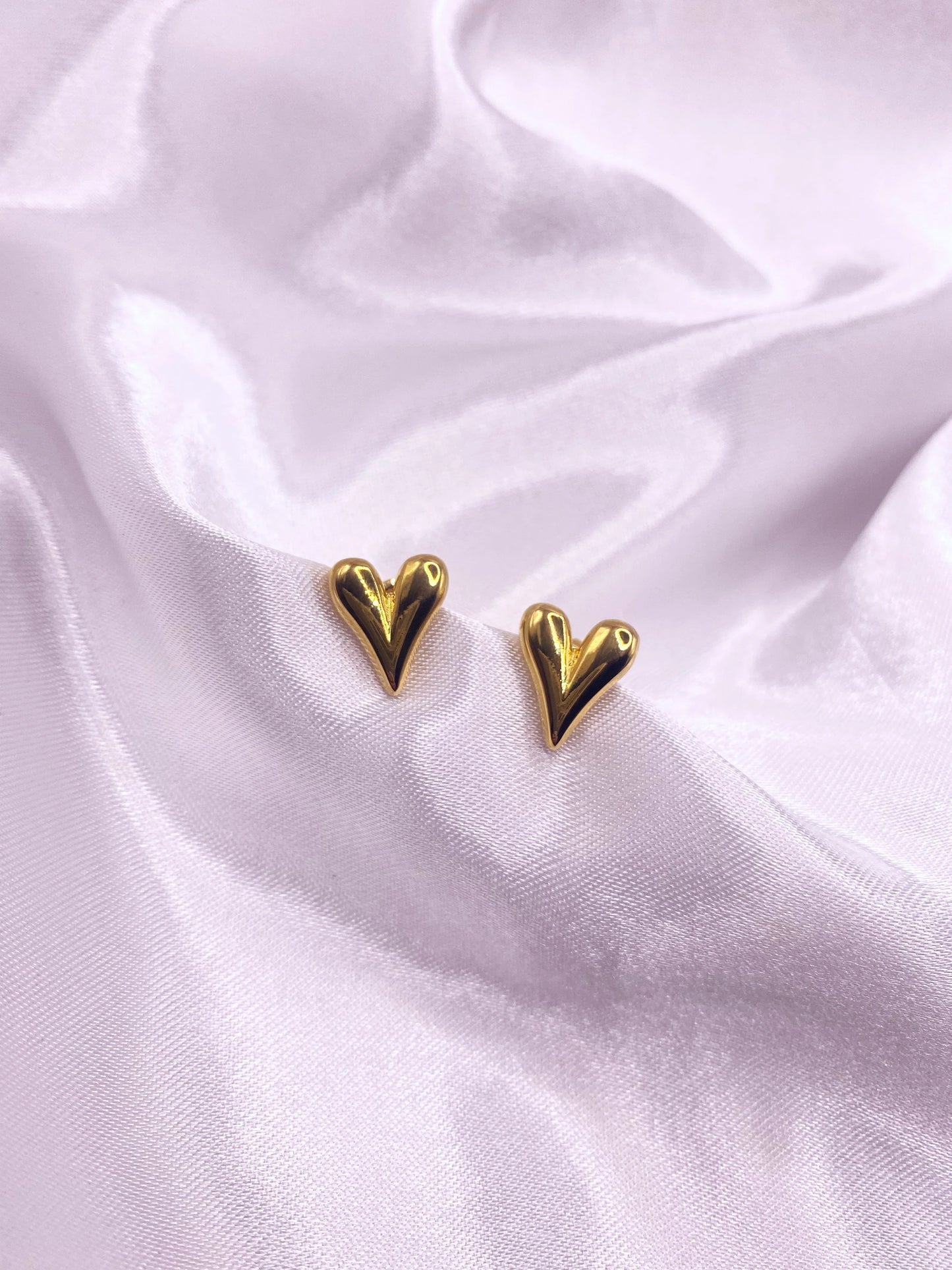 Trendy Heart Earings