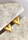 Trendy Heart Earings